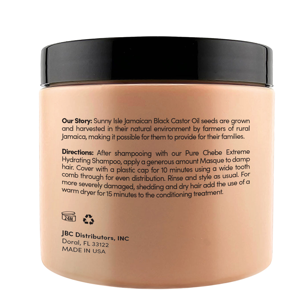 Sunny Isle Pure Chebe Intensive Repair Masque 16oz, directions